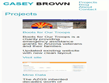 Tablet Screenshot of caseycodes.com